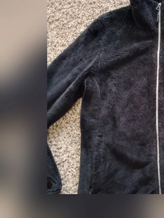 The North Face Women's Osito Full Zip Fleece Jacket Black Size Medium - Picture 8 of 14